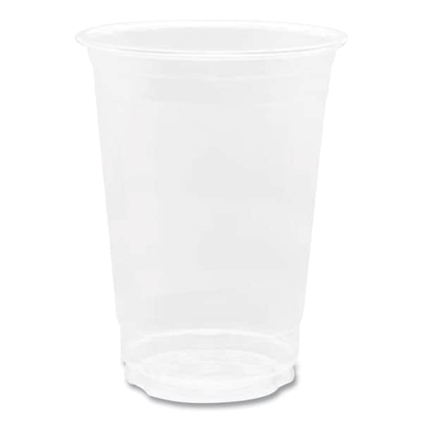 Karat PET Plastic Cups, 10 oz, Clear, 1000PK C-KC10 - main